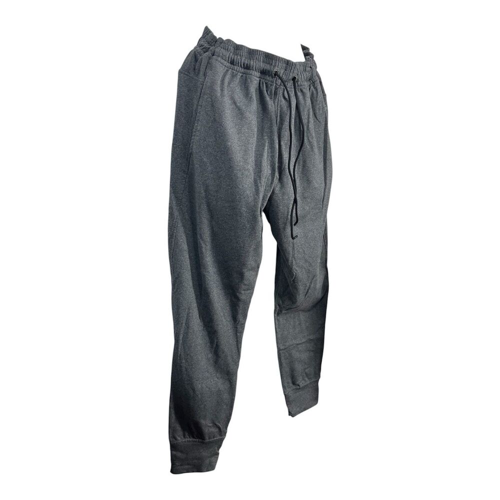 Gaiam Mens Medium Jogger Pants Gray Yoga Lounge Sweatpants Drawstring Athletic - Picture 3 of 7